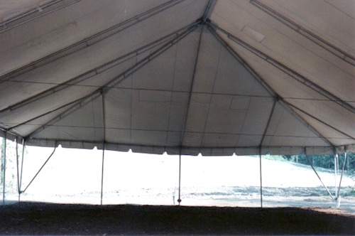 Frame Tent Interior